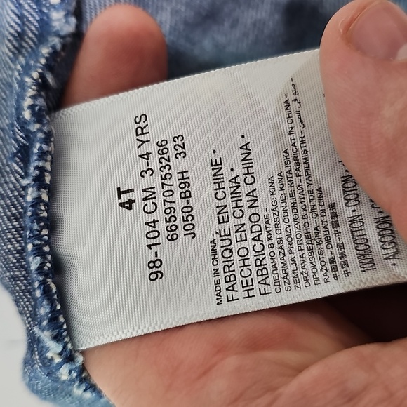 Levi's 4T Kids Overalls - Picture 6 of 7